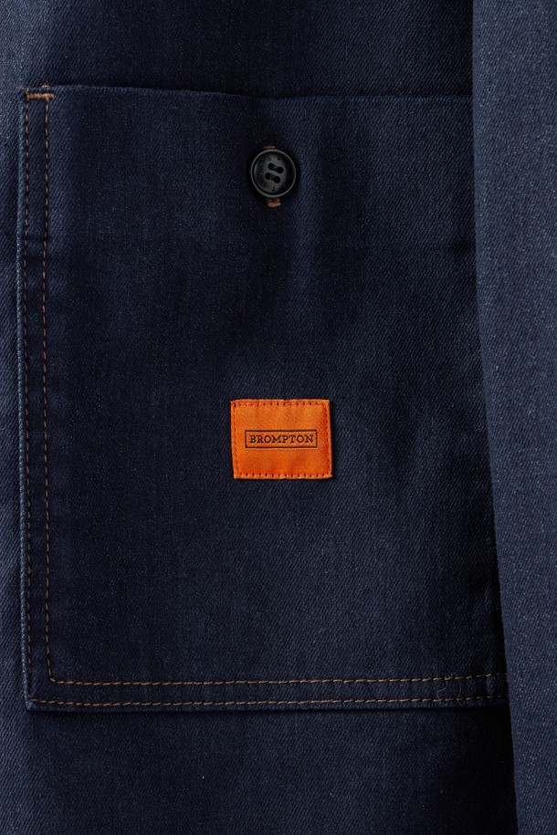 BROMPTON LONDON - 긴팔셔츠 - 1975 DENIM SHIRT - INDIGO (P243USH430)