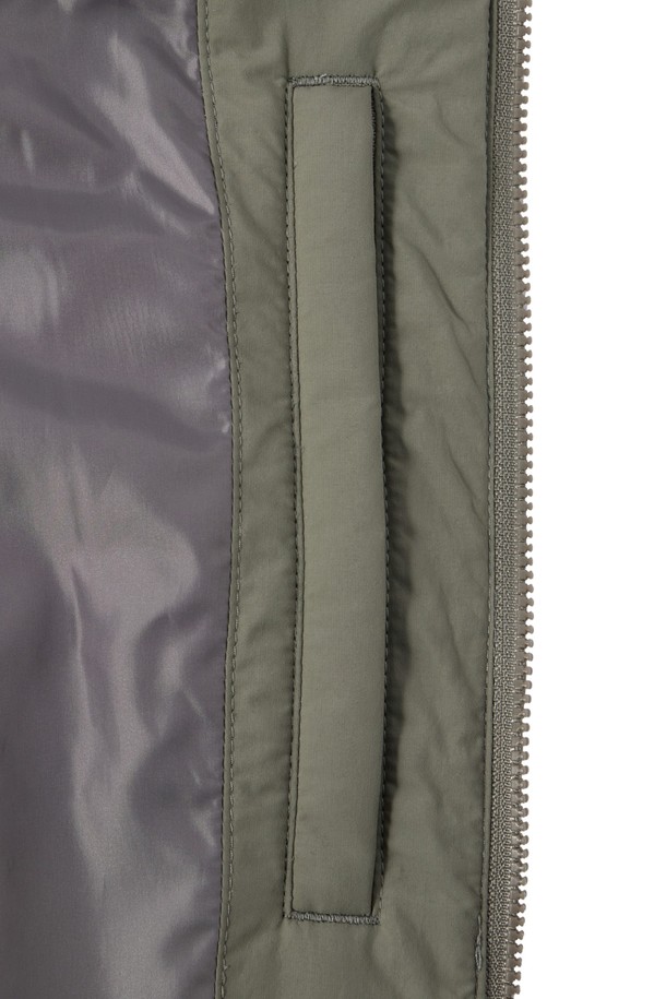 BROMPTON LONDON - 베스트 - AEROWARM LIGHTWEIGHT DOWNVEST - KHAKI (P244UDV101)