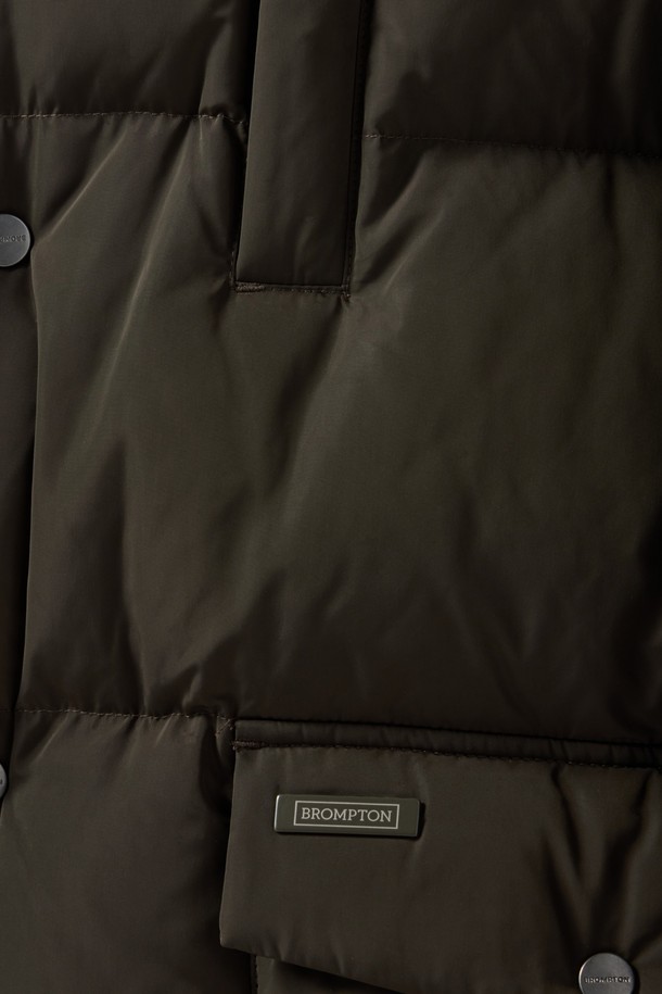 BROMPTON LONDON - 다운/패딩 - COMFY PARKA - BROWN (P244MDW205)