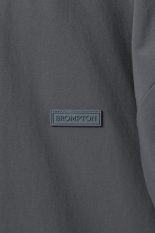 BROMPTON LONDON - 긴팔티셔츠 / 후디 - CODURA WOOVEN T-SHIRT - D/GREY (P241UTS130)