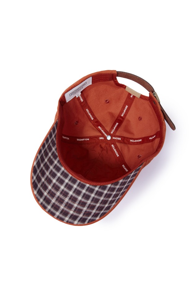 BROMPTON LONDON - 모자 - GREENFORD BALL CAP - ORANGE (P245AHA208)