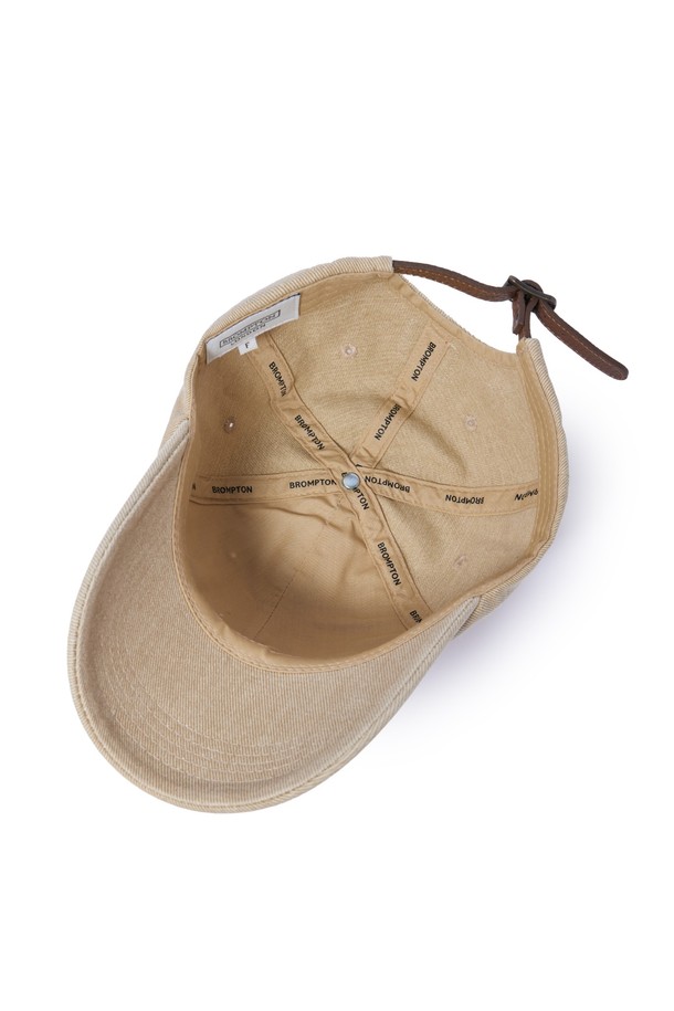 BROMPTON LONDON - 모자 - 1975 DENIM BALL CAP - BEIGE (P245AHA209)