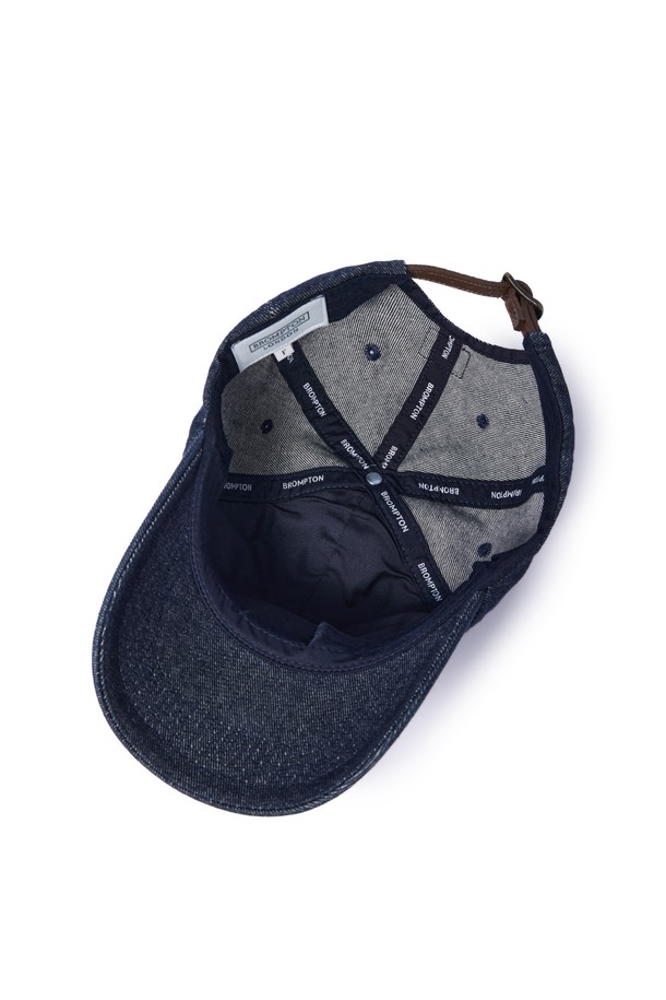 BROMPTON LONDON - 모자 - 1975 DENIM BALL CAP - INDIGO (P245AHA209)