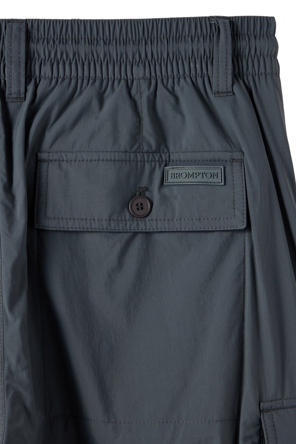 BROMPTON LONDON - 캐주얼팬츠 - CARGO BANDING TROUSERS - CHARCOAL (P244UPT110)