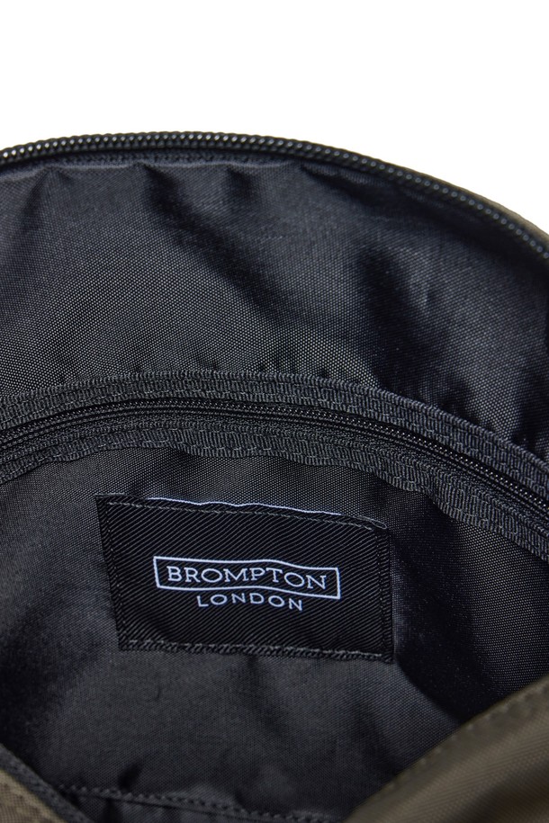 BROMPTON LONDON - 숄더/크로스백 - BASIC TWO POCKET CROSS BAG - BROWN (P245ACR107)