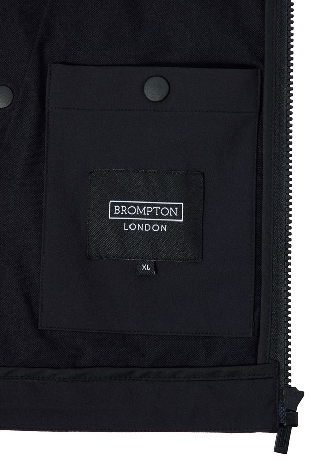 BROMPTON LONDON - 블루종/점퍼 - CODURA STRETCH JUMPER - BLACK (P241UJP130)