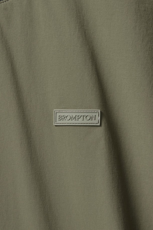 BROMPTON LONDON - 스웨트셔츠 - CODURA WOOVEN T-SHIRT - KHAKI (P241UTS130)