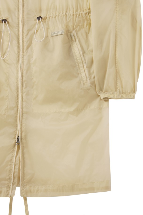 BROMPTON LONDON - 코트 - W SHEER TRENCH PACKABLE COAT - IVORY (P242WCT351)