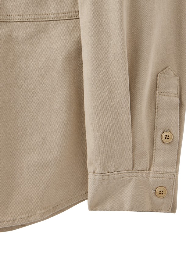 BROMPTON LONDON - 긴팔셔츠 - 1975 DENIM SHIRT - L/BEIGE (P243USH430)