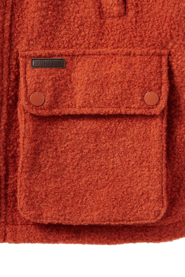 BROMPTON LONDON - 베스트 - BRITISH CAMPER WOOL VEST - ORANGE (P243UVT401)