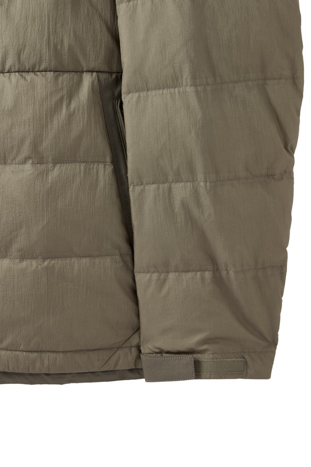 BROMPTON LONDON - 다운/패딩 - AEROWARM HOOD LIGHTWEIGHT DOWN - KHAKI (P244UDW102)