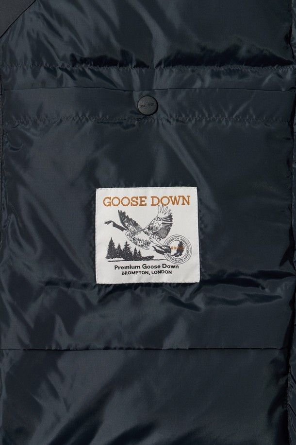 BROMPTON LONDON - 다운/패딩 - COMFY LONG PARKA - CHARCOAL (P244UDW106)