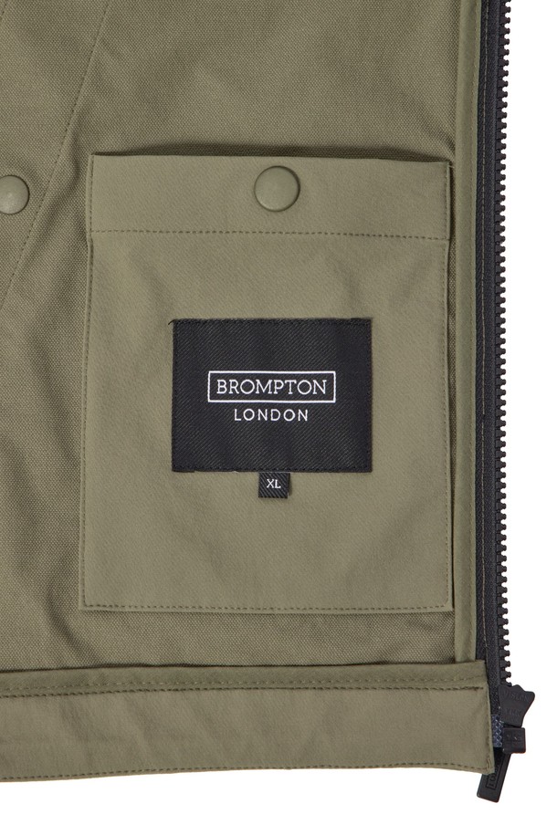 BROMPTON LONDON - 블루종/점퍼 - CODURA STRETCH JUMPER - KHAKI (P241UJP130)