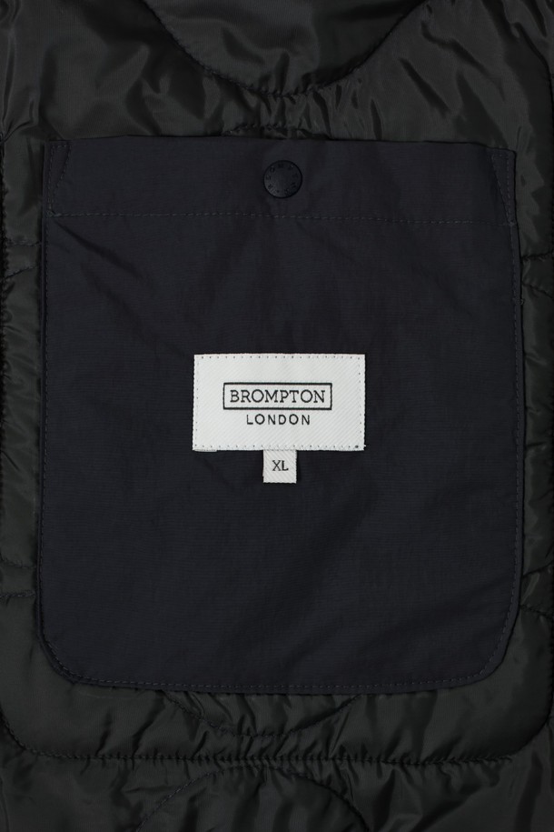 BROMPTON LONDON - 코트 - GREENFORD DETACHABLE LINER LONG FIELD JACKET - D/NAVY (P244MCT510)