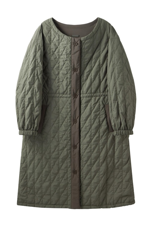 BROMPTON LONDON - 코트 - W EXPLORE QUILTED COAT - BROWN (P244WPD333)