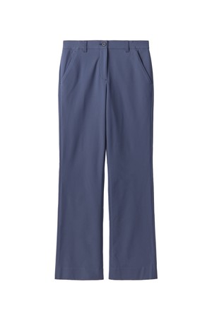 W TECHNICAL STRAIGHT FIT TROUSERS - NAVY (P241WPT360)