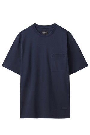 STRETCH ROUND T-SHIRT - NAVY (P242UTS121)