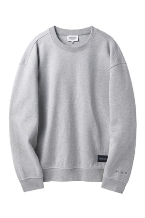 JACQUARD SWEATSHIRT - M/GREY (P241USW405)