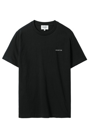 W BROMPTON LOGO T-SHIRT - BLACK (P242WTS610)