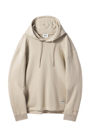 ORGANIC TERRY HOODIE - GRAY BEIGE (P241UHD406)