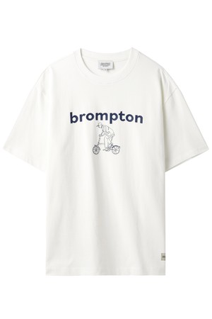 CYCLING GRAPHIC T-SHIRT - WHITE (P242UTS413)