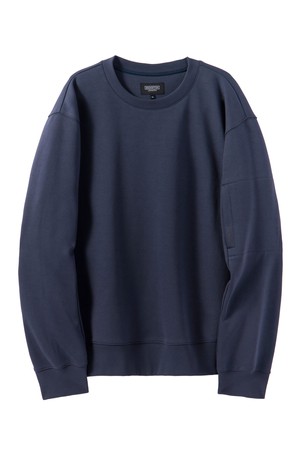 COMMUTER BASIC SWEATSHIRT - NAVY (P241USW103)