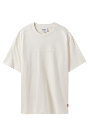 1975 BROMPTON LOGO T-SHIRT - IVORY (P242UTS411)