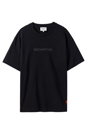 1975 BROMPTON LOGO T-SHIRT - BLACK (P242UTS411)