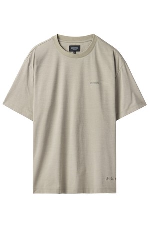 ECO HALF SLEEVE T-SHIRT - BEIGE - (P242UTS124)