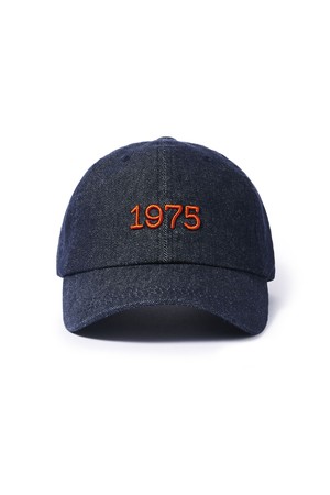 1975 DENIM BALL CAP - INDIGO (P245AHA204)