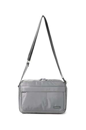 COMMUTER SQUARE CROSS BAG - GREY (P245ACR104)