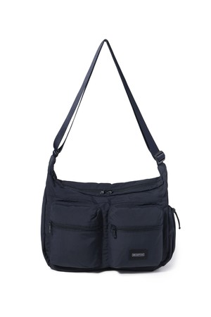 TWO POCKET HOBO BAG - D/NAVY (P245ACR202)