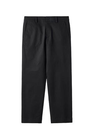 BASIC CHINO TROUSERS - BLACK (P243UPT402)