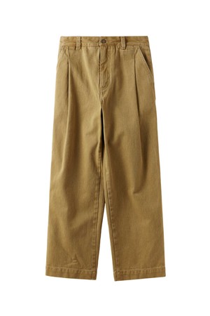 W 1975 ONE TUCK DENIM - BEIGE (P243WDP630)