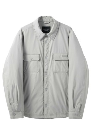 AERO WARM SHACKET DOWN - L/GREY (P244MDW210)