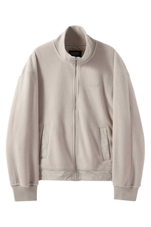 W CITY LIGHT FLEECE FULL ZIP - L/BEIGE (P244WFT301)