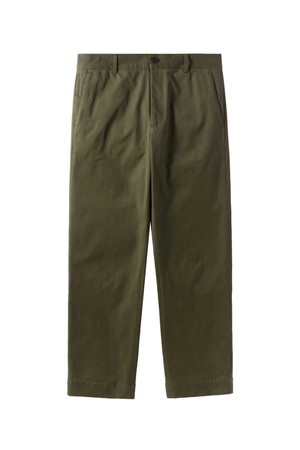 BRUSHED BASIC TROUSERS - D/KHAKI (P244MPT504)