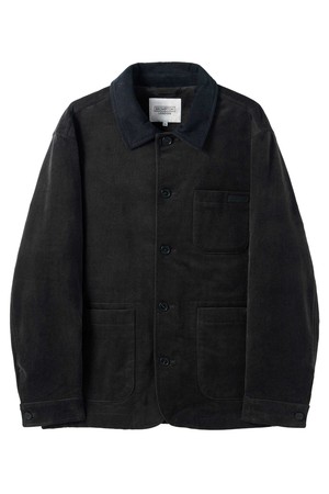 MOLESKIN SET JACKET - CHARCOAL (P244MJK531)