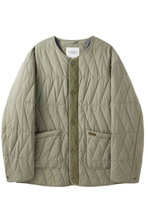 BRITISH CAMPER QUILTED JUMPER  - EARTH (P244UPD405)