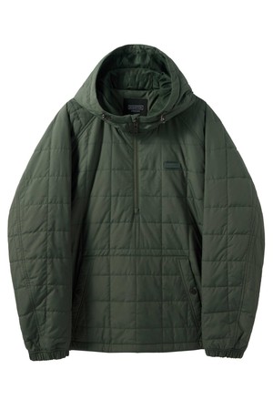 EXPLORE QUILTED ANORAK - GREYISH KHAKI (P244UPD132)