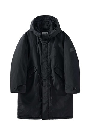 CORDURA LONG PARKA - BLACK (P244MDW514)