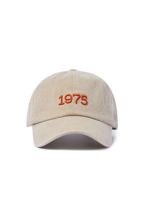 1975 DENIM BALL CAP - BEIGE (P245AHA209)