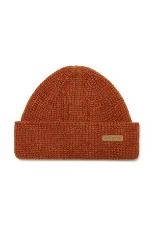 WOOL BLEND BEANIE - ORANGE (P244AHA214)