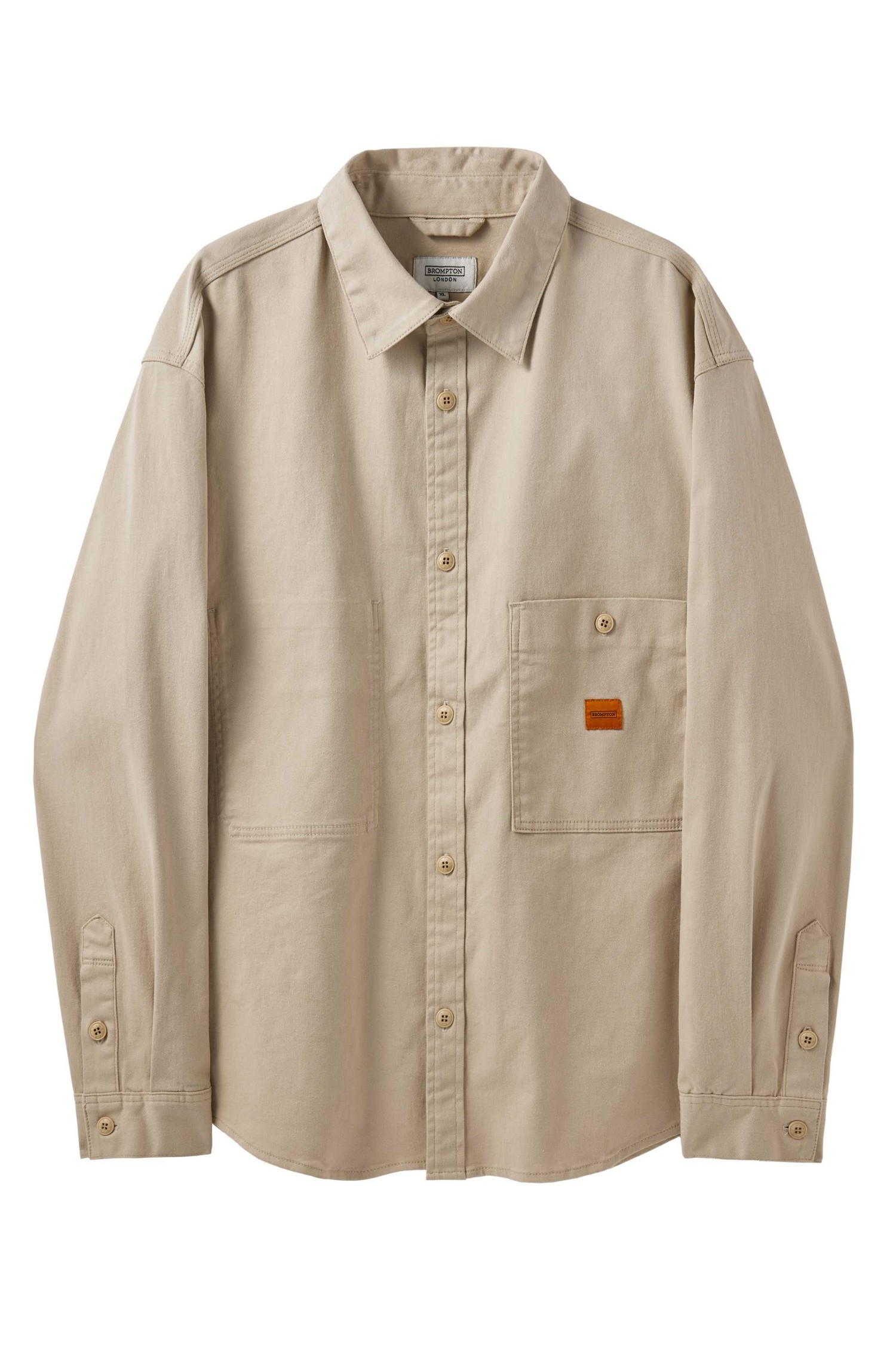 BROMPTON LONDON★1975 LONG SLEEVES T-SHIRT_2色 1975 LONG SLEEVES T-SHIRT - ORANGE - BROMPTON LONDON