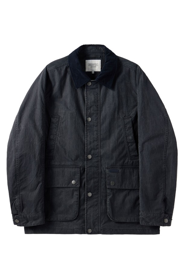 BROMPTON LONDON - 수트/블레이저자켓 - GREENFORD COLLAR COLOR BLOCK FIELD JACKET - NAVY (P251UJK401)