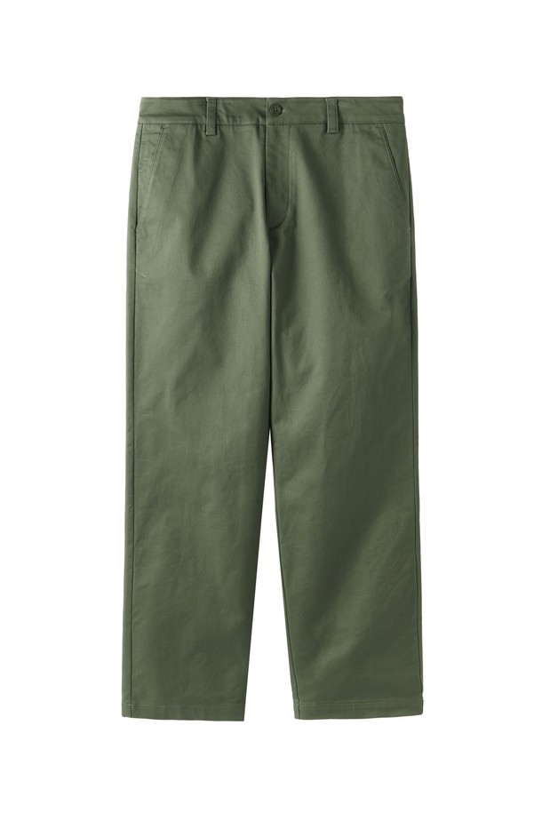 BROMPTON LONDON - 캐주얼팬츠 - BASIC TROUSERS - KHAKI (P251MPT401)