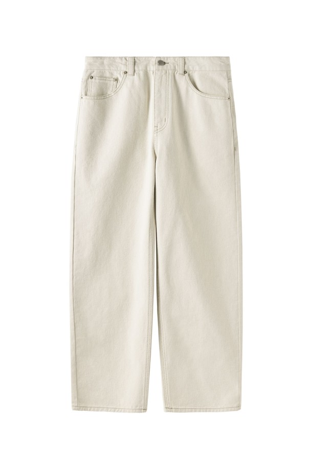 BROMPTON LONDON - 데님 - 1975 STRAIGHT DENIM TROUSERS - IVORY (P251MDP461)