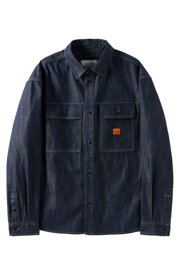 BROMPTON LONDON - 긴팔셔츠 - 1975 DENIM SHIRT - INDIGO (P251MSH402)