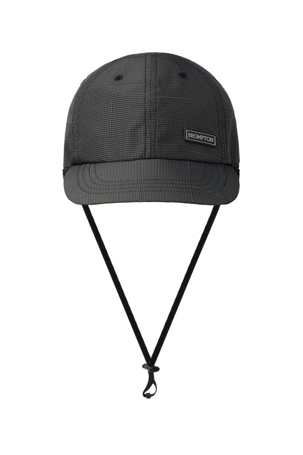 BROMPTON LONDON - 모자 - REFLECTIVE BALL CAP - BLACK (P255AHA101)