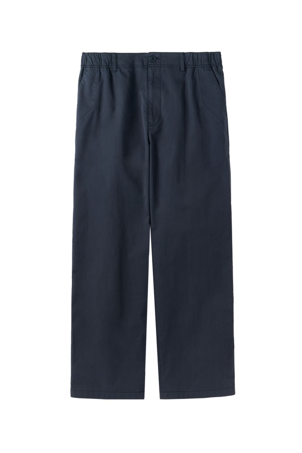 BROMPTON LONDON - 캐주얼팬츠 - BRITISH CAMPER TROUSERS - NAVY (P252UPT480)